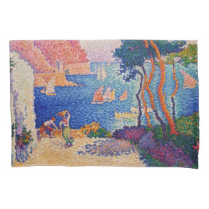 Paul Signac - Capo di Noli Pillowcase