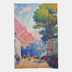 Paul Signac - Capo di Noli Tea Towel