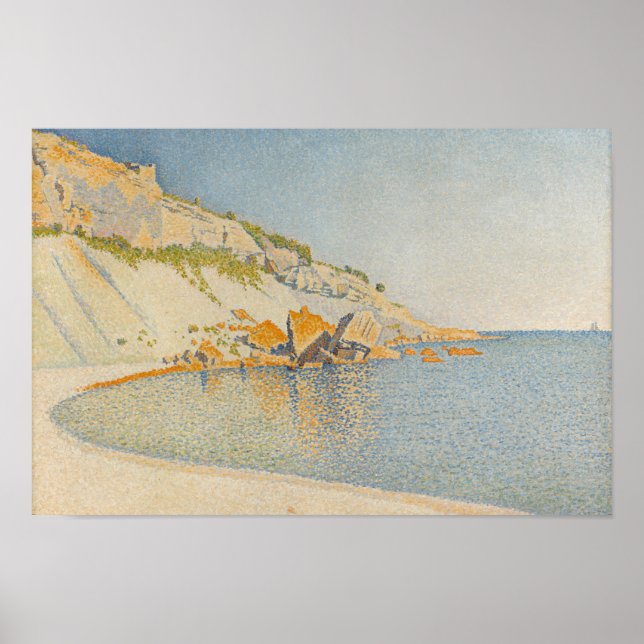 Paul Signac - Cassis, Cap Lombard, Opus 196 Poster (Front)