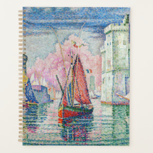 Paul Signac - Entrance of La Rochelle Harbour Planner