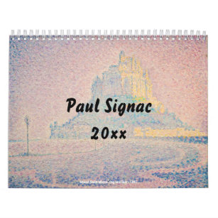 Paul Signac Masterpieces Selection Calendar
