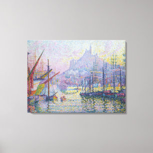 Paul Signac - Notre-Dame-de-la-Garde, Marseille Canvas Print