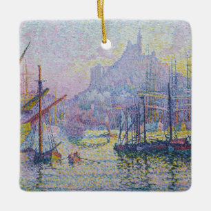 Paul Signac - Notre-Dame-de-la-Garde, Marseille Ceramic Ornament