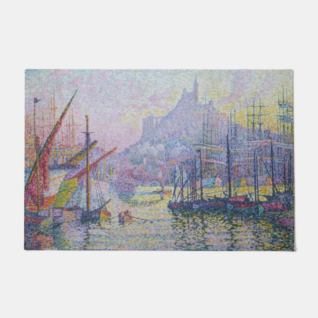 Paul Signac - Notre-Dame-de-la-Garde, Marseille Doormat (Front)