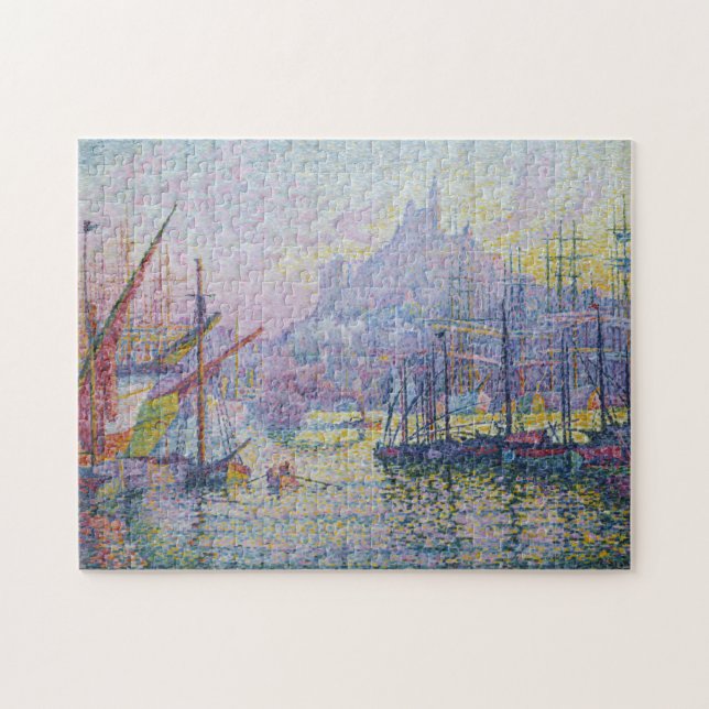 Paul Signac - Notre-Dame-de-la-Garde, Marseille Jigsaw Puzzle (Horizontal)