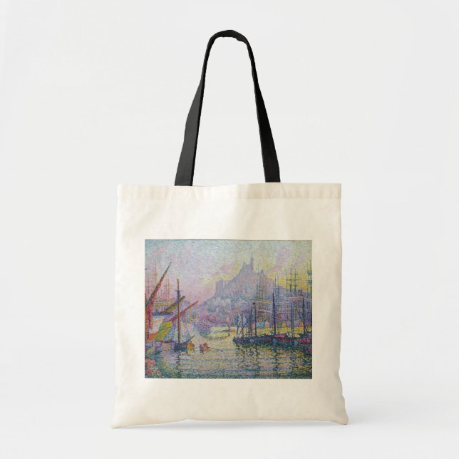 Paul Signac - Notre-Dame-de-la-Garde, Marseille Tote Bag (Front)