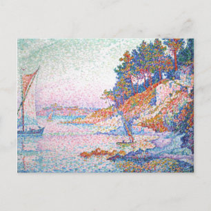 Paul Signac Painting Postcard