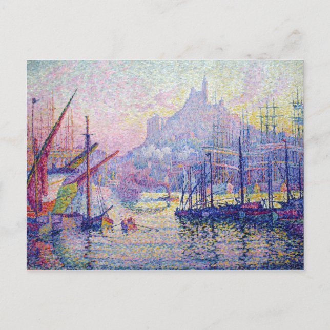 Paul Signac Painting Postcard (Front)