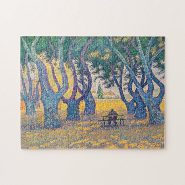 Paul Signac - Place des Lices, Saint-Tropez Jigsaw Puzzle (Horizontal)