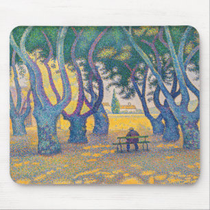 Paul Signac - Place des Lices, Saint-Tropez Mouse Mat