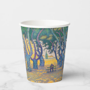 Paul Signac - Place des Lices, Saint-Tropez Paper Cups