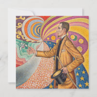Paul Signac - Portrait of M Felix Feneon, Opus 217