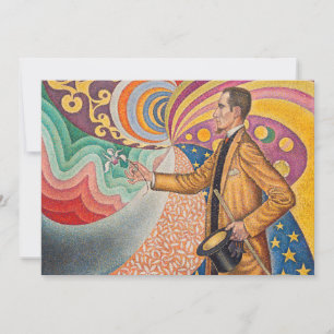 Paul Signac - Portrait of M Felix Feneon, Opus 217 Thank You Card