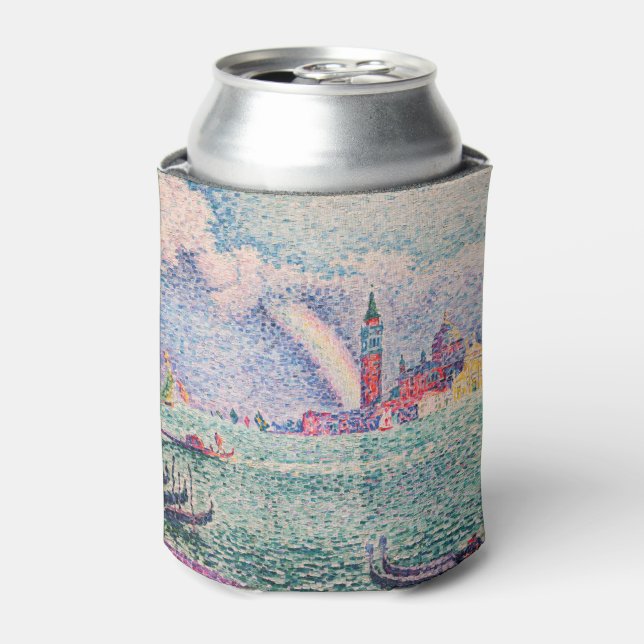 Paul Signac - Rainbow, Venice Can Cooler (Can Front)