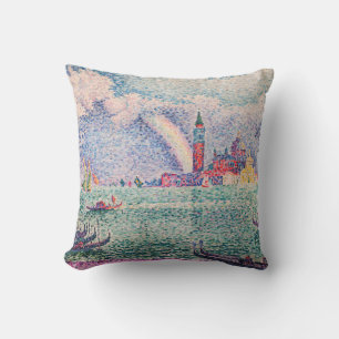 Paul Signac - Rainbow, Venice Cushion