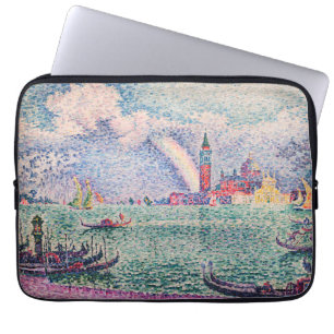 Paul Signac - Rainbow, Venice Laptop Sleeve
