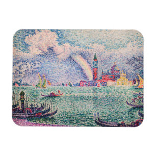 Paul Signac - Rainbow, Venice Magnet
