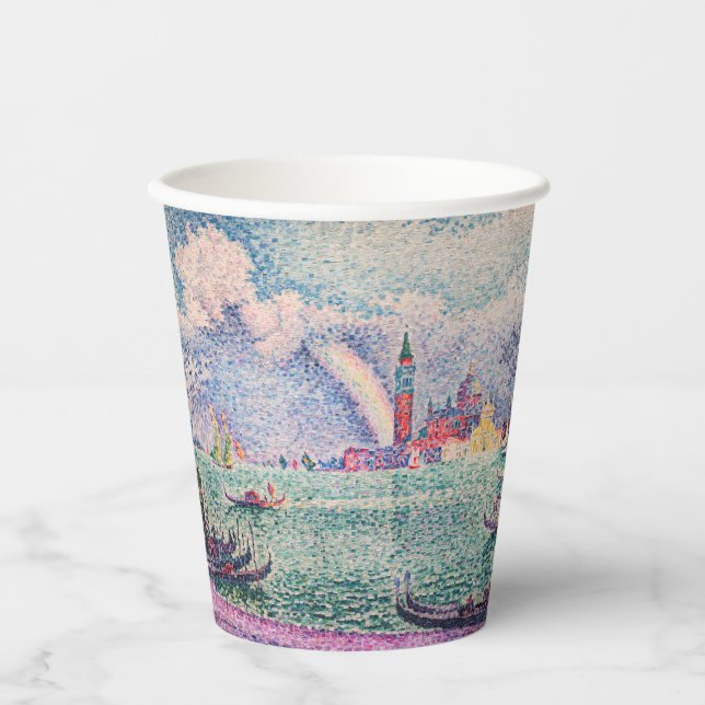 Paul Signac - Rainbow, Venice Paper Cups (Front)
