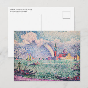 Paul Signac - Rainbow, Venice Postcard
