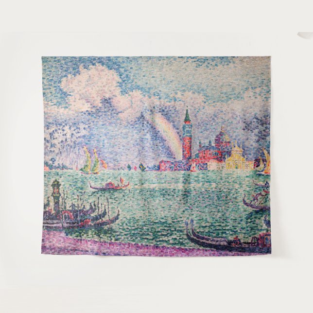 Paul Signac - Rainbow, Venice Tapestry (Front (Horizontal))