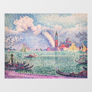 Paul Signac - Rainbow, Venice Window Cling