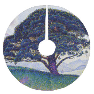 Paul Signac - The Bonaventure Pine Brushed Polyester Tree Skirt