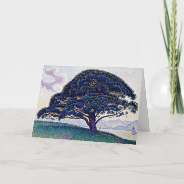 Paul Signac - The Bonaventure Pine Card (Front)