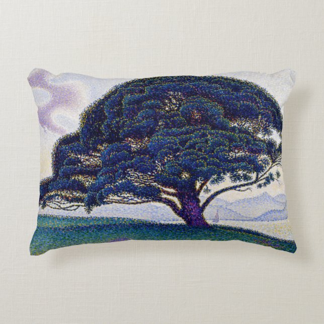 Paul Signac - The Bonaventure Pine Decorative Cushion (Front)