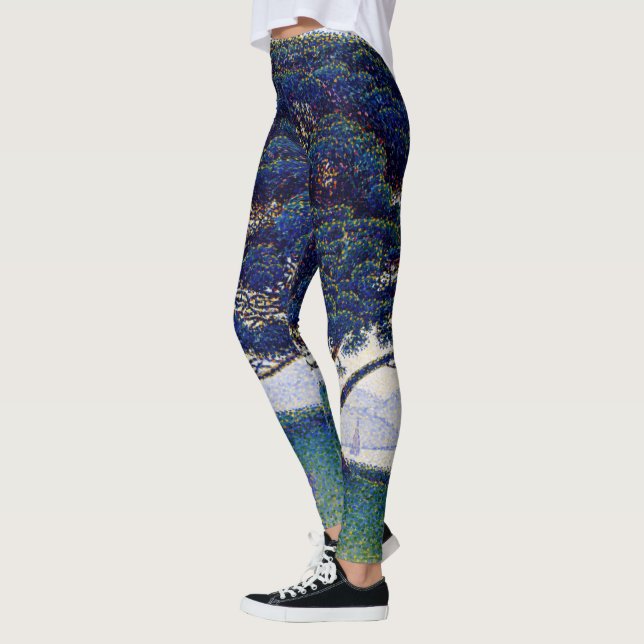 Paul Signac - The Bonaventure Pine Leggings (Left)