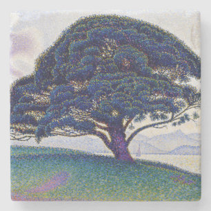 Paul Signac - The Bonaventure Pine Stone Coaster