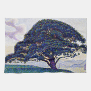 Paul Signac - The Bonaventure Pine Tea Towel