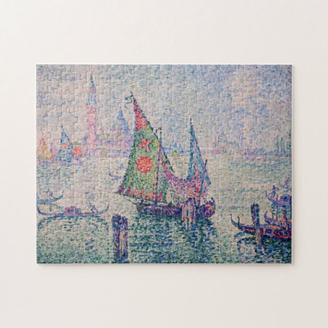 Paul Signac - The Green Sail Jigsaw Puzzle (Horizontal)