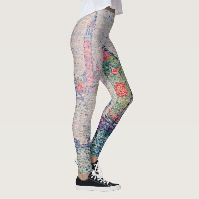 Paul Signac - The Green Sail Leggings (Right)