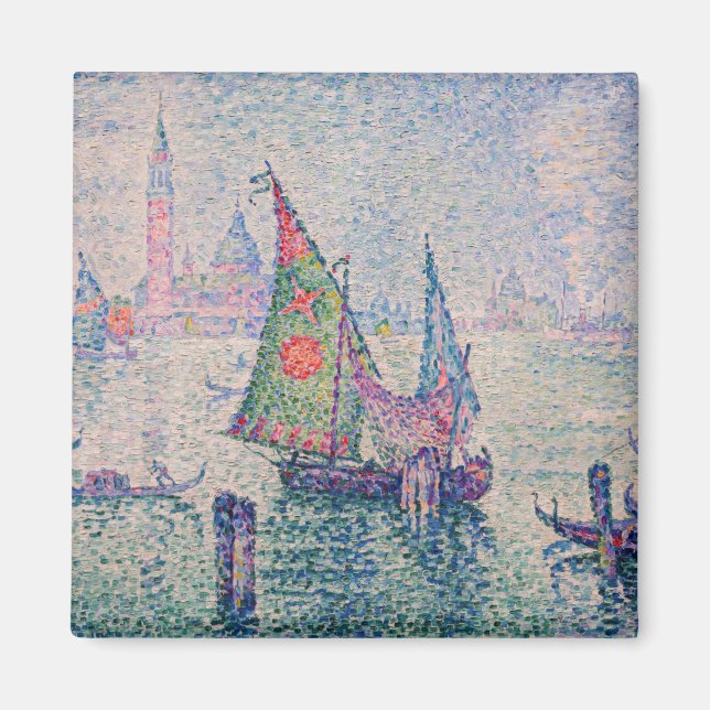 Paul Signac - The Green Sail Magnet (Front)