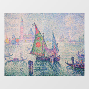 Paul Signac - The Green Sail Window Cling