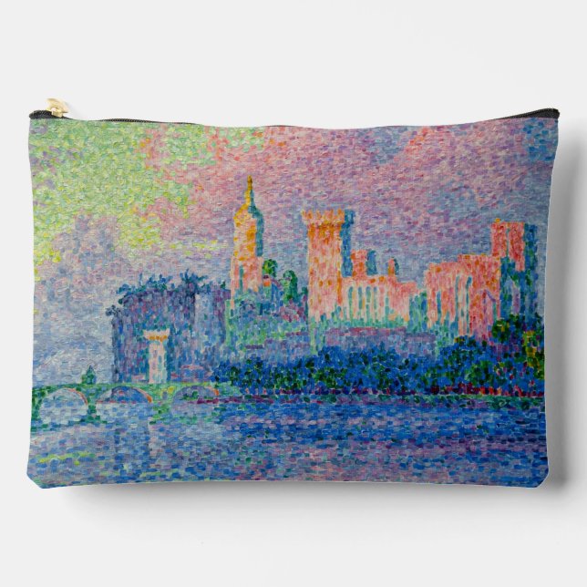 Paul Signac - The Papal Palace, Avignon Accessory Pouch (Front)