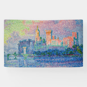 Paul Signac - The Papal Palace, Avignon Banner