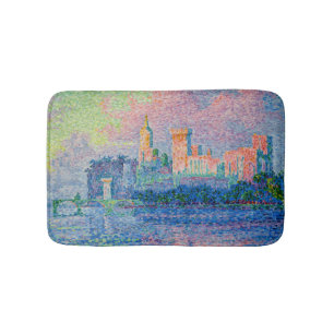 Paul Signac - The Papal Palace, Avignon Bath Mat