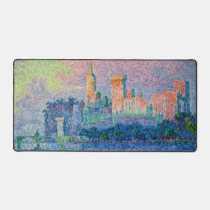 Paul Signac - The Papal Palace, Avignon Desk Mat
