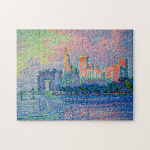 Paul Signac - The Papal Palace, Avignon Jigsaw Puzzle