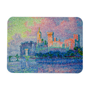 Paul Signac - The Papal Palace, Avignon Magnet