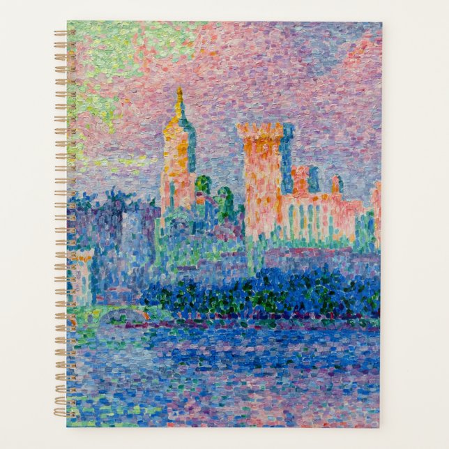Paul Signac - The Papal Palace, Avignon Planner (Front)