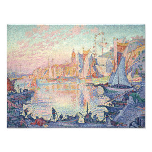 Paul Signac - The Port of Saint-Tropez Photo Print