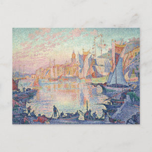Paul Signac - The Port of Saint-Tropez Postcard