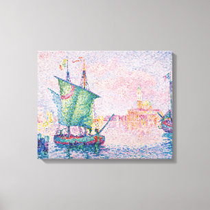 Paul Signac - Venice, The Pink Cloud Canvas Print