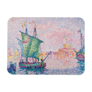 Paul Signac - Venice, The Pink Cloud Magnet