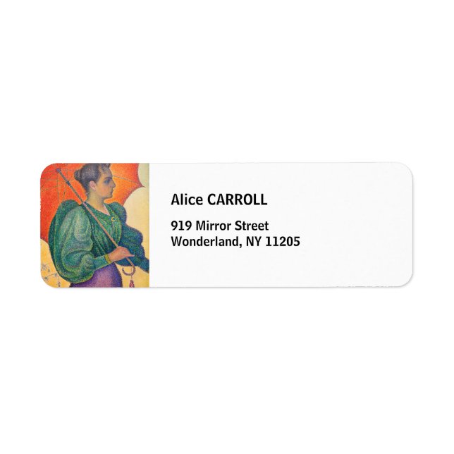 Paul Signac - Woman with a Parasol (Front)