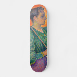 Paul Signac - Woman with a Parasol Skateboard