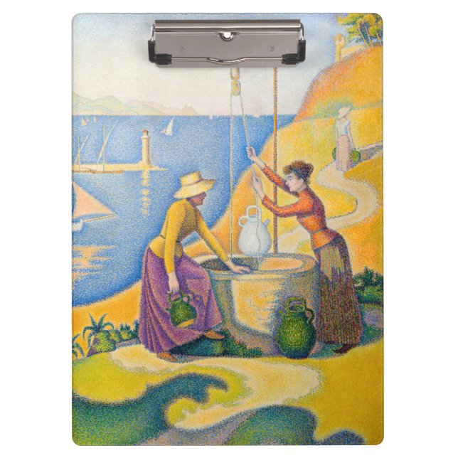 Paul Signac - Women at the Well Clipboard (Front)