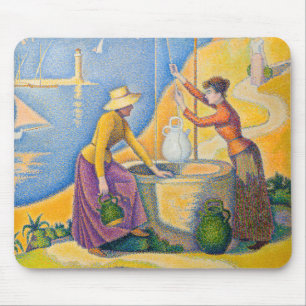Paul Signac - Women at the Well Mouse Mat